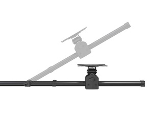 Supports de moniteur en alliage d'aluminium V-mounts, inclinaison libre, rotation à 360°, prend en charge <span class=keywords><strong>3</strong></span> écrans (15-24 pouces), capacité de charge de 8 kg, stock rapide - Product Image 4