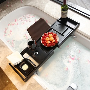 Set di Quattro Pezzi <span class=keywords><strong>per</strong></span> <span class=keywords><strong>Vasca</strong></span> <span class=keywords><strong>da</strong></span> <span class=keywords><strong>Bagno</strong></span> Estensibile in Bambù Naturale Ecologico all'Ingrosso - Product Image 5