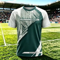 T-shirt sportif pour homme Yingtenidi, coupe ample, haute qualité, avec logo personnalisé imprimé, séchage rapide, respirant, manches courtes