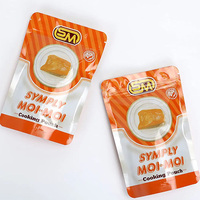 Pochette Doypack personnalisée sans BPA, aseptique, anti-déversement, avec fermeture éclair, pour aliments en conserve, pour la préparation d'Ekuru/Ofada