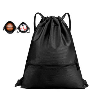 กระเป๋าหูรูดทำจากโพลีเอสเตอร์210D 600D มีโลโก้ตามสั่งสำหรับไปยิมกระเป๋าเป้สะพายหลังสายดึงกระเป๋าโท้ท - Product Image 1