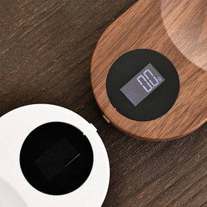 Balance électronique numérique Wuliang pour la cérémonie du thé Pu'er, petit accessoire pour le thé avec mesure précise, finition grain de bois blanc - Product Image 2