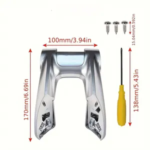 Plaque de recouvrement basse du volant pour <span class=keywords><strong>Mercedes</strong></span> Benz <span class=keywords><strong>Sport</strong></span> A B C E G CLS Class Series W177 W247 W205 W213 2019 2020 - Product Image 3