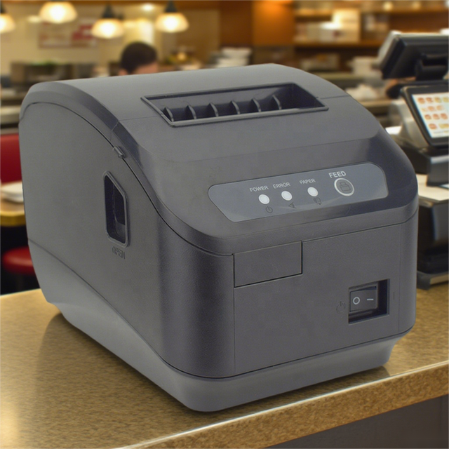 80mm Thermal Printer Serial+USB Thermal Receipt Printer for POS