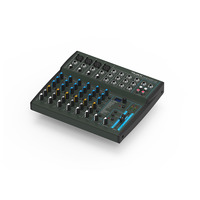 Console de mixage audio 12 canaux avec interface USB, préamplificateur de microphone et alimentation fantôme 48V MS1202FX