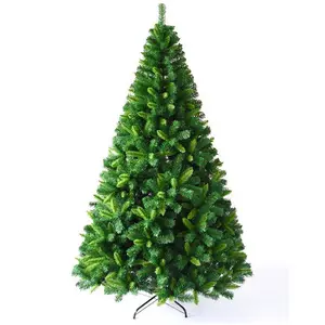 2m barato arbol de Navidad pre encendido para la decoracion del arbol de Navidad decoracion del hogar de interior 2フィートから8フィート