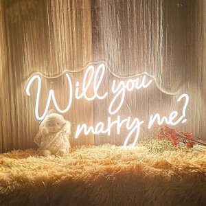 大型定制发光二极管霓虹灯标志婚礼生日派对礼品沙龙或标志个性化电子名称标志 - Product Image 1