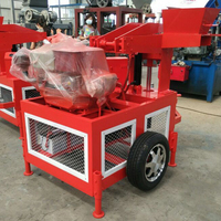 Machine à Briques Mobile RPT1-20 pour Usine de Briques Rurale, Projet de Logement Hors Réseau pour Villages et Petite Usine de Blocs