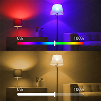 Ampoule intelligente WiFi TUYA B22 pour LED RGB, compatible Alexa et Google Assistant, contrôle vocal, programmation, contrôle par application, contrôle de groupe, 220V