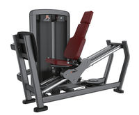 Rameur hydraulique Smooth Glide Fitness à cylindres, ergomètre multi-angles à charge par pignon, ensemble complet d'équipements pour salle de sport