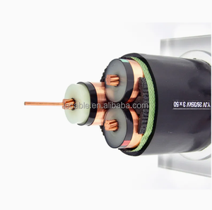 Медный силовой кабель Cu/XLPE/Swa, 3, 4, 5 жил, 16, 25, 35, 50, 70, 95, 120, 240 мм², бронированный кабель - Product Image 2