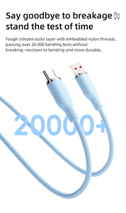 Cable de datos 3A de carga rápida compatible con el sistema Android y otros productos electrónicos - Product Image 5