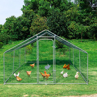 Dropshipping USA - En stock - Poulailler métallique 3*6M, poulailler pas cher, cages pour poulets