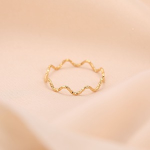 Anello da donna a cerchio liscio con texture a ghiaccio frantumato ultra-fine, versatile, tre colori opzionali, anello da dito o anello per il pollice, best seller - Product Image 5