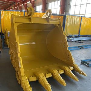 New Steel Excavator Backhoe Loader Construction Teeth Durable Quarry Hard Mining Baling Rock Drilling Breaker Scraper Bucket - Product Image 4