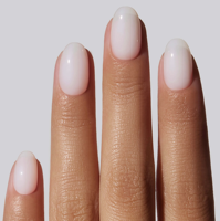 Gel de construction Sheer Milk pour ongles, forme sculptée, réutilisable, tenue 30 jours, boîte transparente visible, faux ongles à presser