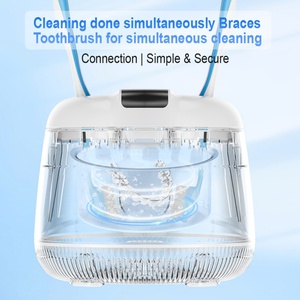 Nettoyeur à ultrasons et UV double 48 kHz 2026 avec écran tactile et minuterie. ABS+SUS304 Alimenté par batterie pour la maison - Product Image 2