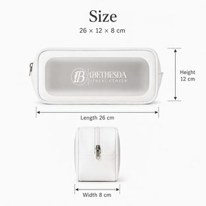 Bulk Wholesale <b>Makeup</b> Toiletry Pouch Clear PVC Cosmetic <b>Bag</b> Private Label Travel Organizer Custom Logo Supplier - Product Image 3