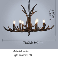 Luminaire suspendu moderne et créatif à LED pour la décoration du plafond, salon, couloir, grand lustre noir nordique