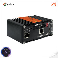 Convertisseur de média PoE+ industriel 10G avec diagnostics intelligents : -40 ° C~75 ° Opération C, protection contre les surtensions 6KV et télémétrie DDM SFP complète