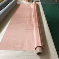 Tissu en cuivre pur ultra fin de 40 µm, 45 µm, 50 µm, 60 µm pour vêtements de protection contre les ondes électromagnétiques