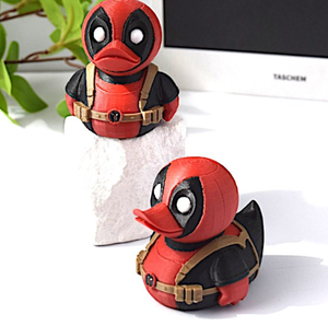 Adorno <span class=keywords><strong>de</strong></span> Coche con Diseño <span class=keywords><strong>de</strong></span> Pato <span class=keywords><strong>Deadpool</strong></span> Impreso en 3D, Decoración Creativa <span class=keywords><strong>de</strong></span> <span class=keywords><strong>X</strong></span>-<span class=keywords><strong>Men</strong></span> - Product Image 2
