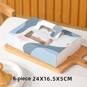 IMEE Moon Cake <span class=keywords><strong>Box</strong></span> 4 6 pezzi confezione pasticceria con manico - Product Image 4