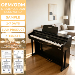 Factory Custom 88key Weight Standard Piano Digital 1200 Tones/300 Rhythms Sampling Electronic Piano Profession Digital Piano - Product Image 1