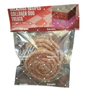 Vente en gros <span class=keywords><strong>de</strong></span> croquettes pour chiens, friandises dentaires pour chiens, croissants au collagène, saveur citrouille, bâtonnets à mâcher dentaires à haute teneur en protéines pour chiens - Product Image 3