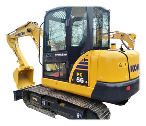 รถขุดไฮดรอลิก Komatsu PC56 มือสองคุณภาพสูง ขนาด 5 ตัน รุ่นปี 2024 พร้อมปั๊มไฮดรอลิก รถขุดขนาดเล็กสำหรับงานฟาร์ม - Product Image 1
