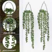 Larmes d'amoureux - Décoration d'intérieur : Plantes artificielles décoratives et lianes en plastique, verdure simulée pour plafonds suspendus