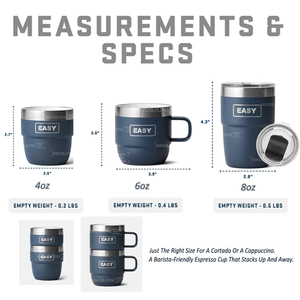 <span class=keywords><strong>2025</strong></span> <span class=keywords><strong>New</strong></span> Arrival 4oz thép không gỉ mô hình bán chạy nhất Stackable <span class=keywords><strong>cup</strong></span> chân không cách điện Espresso cốc cà phê tái sử dụng 4oz Mug - Product Image 3