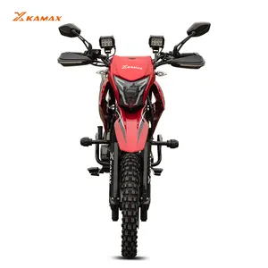 KAMAX 200cc Off-Road Motor Cross Gas Powered Brushless Motor Dirt Bike Disc Brake Rough Roads