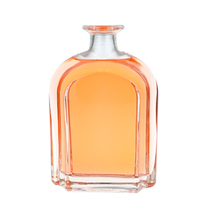 Tornillo superior para 700ml Tequila Whisky Brandy Vodka Rum Botella de vidrio con forma personalizada - Product Image 4