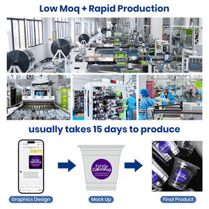 Factory Wholesale Disposable PET Plastic <strong>Cups</strong> 12 14 16 oz Clear Bubble Tea Ice Coffee <strong>Cups</strong> with Customizable Logo - Product Image 6