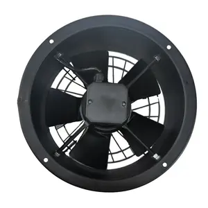YWF Series Long Tube Type Smoke Removal Ventilation Fan External Rotor Axial Flow Fan Wall Fan