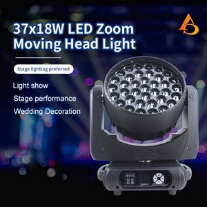 Precio al por Mayor: Luces Móviles LED de 500w con Zoom RGBW, 37x18w, Tipo Ojo de Abeja - Product Image 2