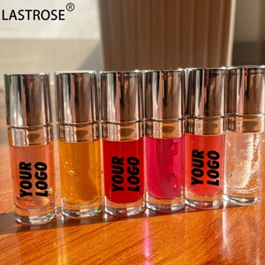 Aceite Labial Vegano al por Mayor, Color Rosa Frutal, Nutritivo, Natural, con Brillo, Cambia <span class=keywords><strong>de</strong></span> Color, Hidratante, con Pincel Grande, Marca Privada - Product Image 4