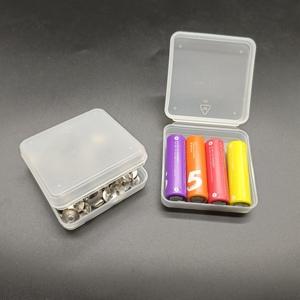 Boîtes acryliques en <span class=keywords><strong>PVC</strong></span> en plastique transparent Boîte de rangement peu encombrante pour bijoux <span class=keywords><strong>avec</strong></span> <span class=keywords><strong>couvercle</strong></span> - Product Image 5