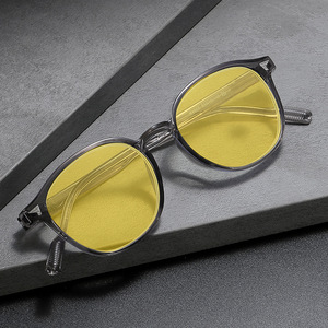 Gafas Anti Luz Azul, Gafas de Lectura para Hombre, Gafas Anti Luz Azul con Bisagras de Resorte, Retro, Unisex - Product Image 4