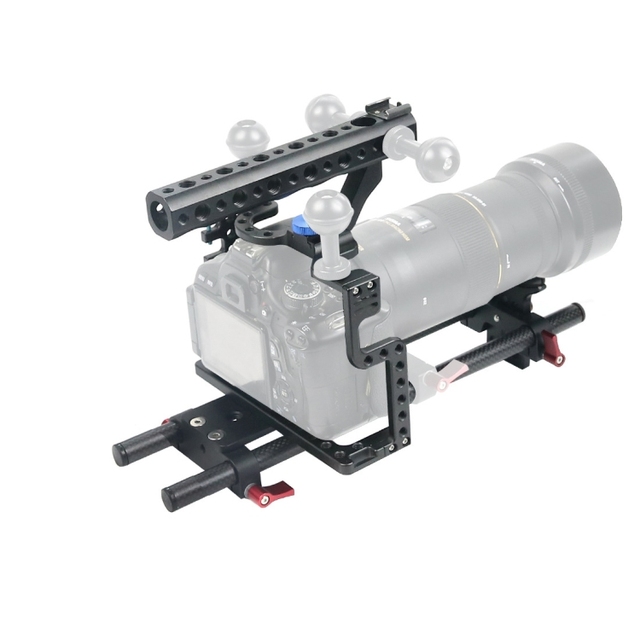 New Arrival Camera Metal Video Cage Handle Stabilizer for Panasonic LUMIX GH3/GH4