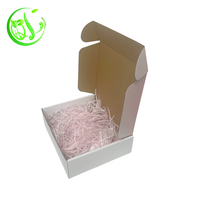Cajas de Cartón de Papel Kraft Biodegradables y Reciclables con Recubrimiento UV, Grabado en Relieve, Logotipo Personalizado, Caja de Regalo de Lujo para Envíos, Venta al Por Mayor Digital