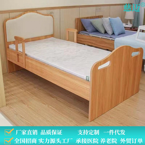 Cama de rehabilitación multifuncional Cimai M, cama de enfermería manual para pacientes mayores, cuidado hospitalario - Product Image 4