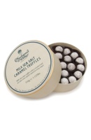 Impression de logo personnalisée, petit godiva rond or rose, emballage de boîte de truffe au chocolat avec séparateurs