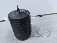 Boule de test gonflable de 150 mm (6 pouces) pour tuyaux, pour tester les drains, les siphons de sol, les courbures de placards et les aérations de toit