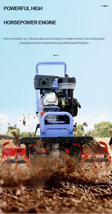 Mini motozappa rotante 170cc industriale grado 48v-58v batteria fonte di alimentazione domestica tosaerba per la vendita - Product Image 2