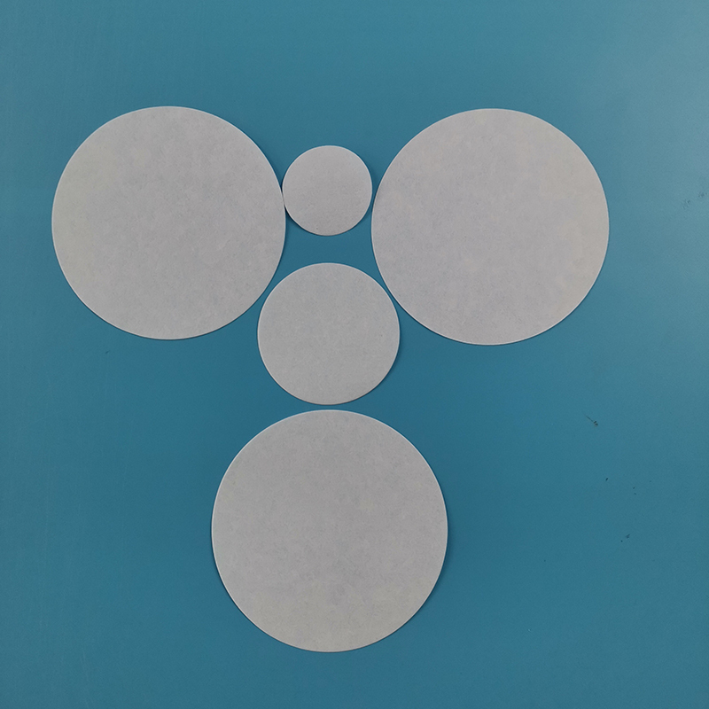 Circular filter paper for triaxial test and laboratory