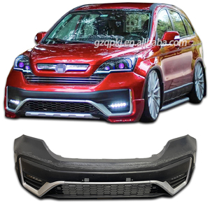 Per Honda <span class=keywords><strong>CRV</strong></span> 07-16: Nuovo Kit Carrozzeria con Griglia Anteriore, Spoiler e Diffusore per Paraurti - Product Image 1
