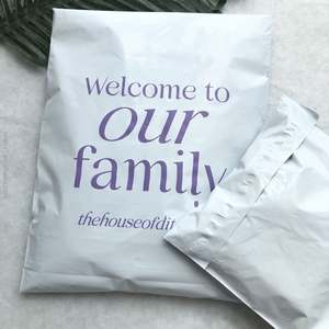 Sacs d'expédition postaux biodégradables en polyéthylène grand format, sacs d'expédition en plastique recyclables, enveloppes personnalisées pour vêtements, chaussettes, chaussures - Product Image 5