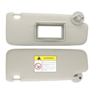 Pare-soleil Chevrolet gris côté droit rétractable, accessoire intérieur de toit - Product Image 4